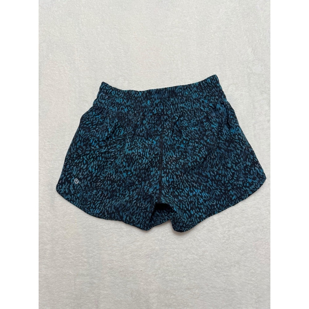Lululemon Women Track That Mid Rise Lined Short Size 6